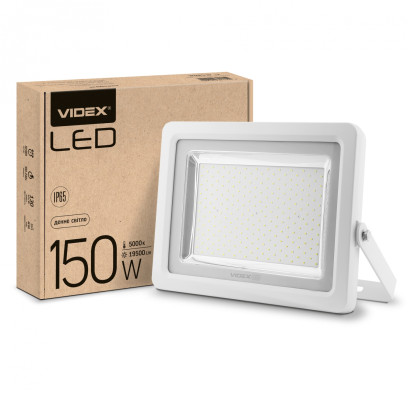 LED прожектор VIDEX PREMIUM 150W 5000K Білий, VL-F1505W