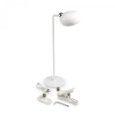 LED лампа настiльна з акумулятором VIDEX 3W 3000-5500K Біла, VLE-TF18W