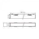 LED Світильник трековий VIDEX LD430B 10.5W 30cm 4000K 48V Black, VL-TRMS-LD430B LED Світильник трековий VIDEX LD430B 10.5W 30cm 4000K 48V Black, VL-TRMS-LD430B