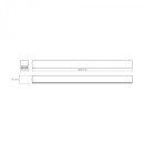 LED светильник линейный магистральный VIDEX BNL02 50W 1.2М 5000K 220V Black, VL-BNL02-50125B