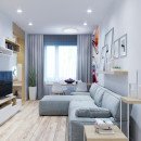 LED светильник настенно-потолочный VIDEX 48W 4100K Звездное небо, VL-CLR-484S