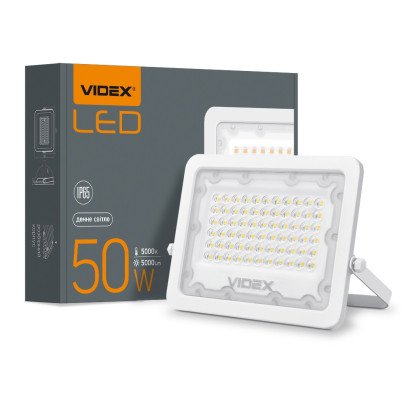 LED прожектор VIDEX F2e 50W 5000K, VL-F2e-505W