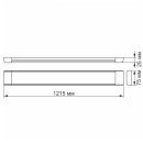 LED светильник линейный VIDEX 54W 1,2М 5000K, VL-BN-54125, VL-BN-54125