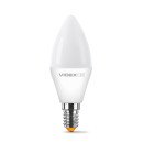 LED лампа VIDEX  C37e 7W E14 4100K, VL-C37e-07144