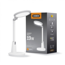 LED лампа настольная VIDEX  VL-TF10W 19W 4100K 220V