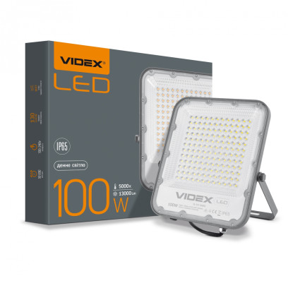 LED прожектор VIDEX 100W 5000K, VL-F2-1005G