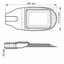 LED вуличний ліхтар VIDEX 50W 5000K, VL-SL06-505 LED вуличний ліхтар VIDEX 50W 5000K, VL-SL06-505