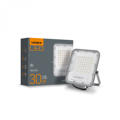 LED прожектор VIDEX 30W 5000K, VL-F2-305G