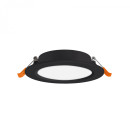 LED світильник Back вбудований круглий VIDEX 6W 5000K Black, VL-DLBR-065B