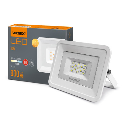 LED прожектор VIDEX 10W 5000K 12V (VL-Fe105W-12V) , VL-Fe105W-12V