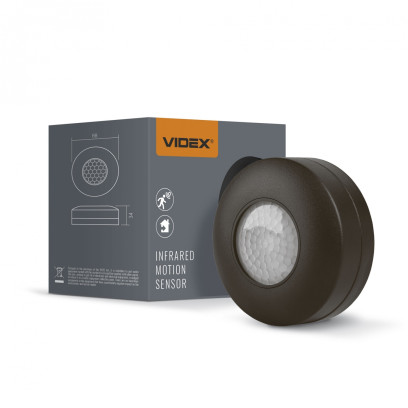 Датчик движения и освещенности VIDEX VL-SPC12B 220V 1200W инфракрасный, VL-SPC12B