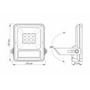 LED прожектор автономный VIDEX 20W 5000K 6V Сенсорный, VL-FSO-205-S LED прожектор автономный VIDEX 20W 5000K 6V Сенсорный, VL-FSO-205-S