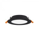 LED светильник Back встроенный круглый VIDEX 6W 5000K Black, VL-DLBR-065B