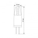 LED лампа VIDEX G4C 2W G4 4100K, VL-G4e-02124 LED лампа VIDEX G4C 2W G4 4100K, VL-G4e-02124