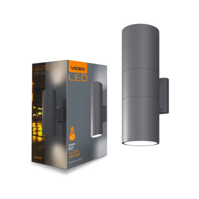 LED Світильник архітектурний AR082G IP54 VIDEX E27x2, VL-AR082G