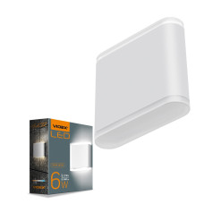 LED Світильник архітектурний IP54 AR06 VIDEX  6W 2700K Білий