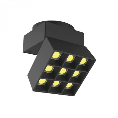 LED Світильник трековий VIDEX LE29B 16W 4000K 48V Black, VL-TRMS-LE29B