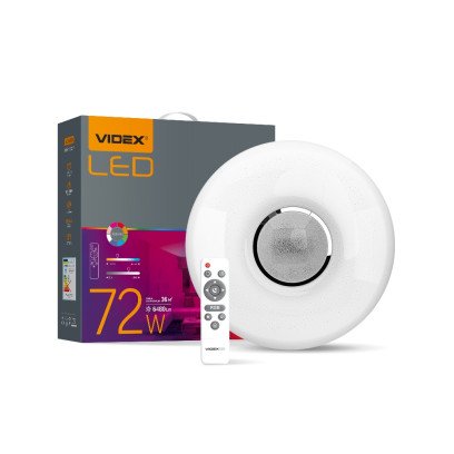 LED світильник функціональний круглий VIDEX RING 72W 2800-6200K 220V (VL-CLS1859-72RGB), VL-CLS1859-72RGB