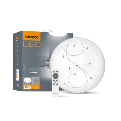 LED світильник функціональний круглий VIDEX DROP 72W 2800-6200K, VL-CLS2031-72 LED світильник функціональний круглий VIDEX DROP 72W 2800-6200K, VL-CLS2031-72