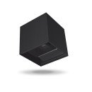 LED Світильник архітектурний  IP54 AR04 VIDEX 6W 2700K Чорний, VL-AR04-062B