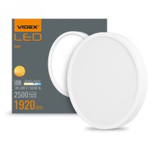 LED Светильник накладной квадрат VIDEX 24W 5000K