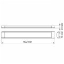 LED світильник лінійний VIDEX 18W 0,6М 5000K, VL-BN-18065