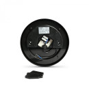 LED світильник ART IP65 круглий VIDEX 15W 5000K Black, VL-BHFR-155B