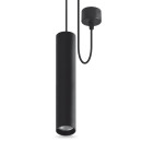 LED світильник підвісний накладний VIDEX 10W 4100K чорний, VL-SP-10034B