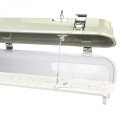 LED светильник IP65 линейный под лампу 2хТ8 VIDEX 0,6М 220V, VL-BNW-T8062G
