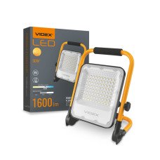 LED прожектор акумуляторний VIDEX PREMIUM 50W 5000K 220V (VL-F2A-505)