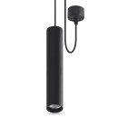 LED світильник підвісний накладний VIDEX 10W 4100K чорний, VL-SP-10034B