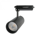 LED світильник трековий VIDEX 30W 60° 4100K чорний, VL-TR04W-304B