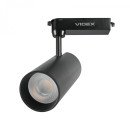LED светильник трековый VIDEX 30W 60° 4100K черный, VL-TR04W-304B