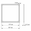 LED панель ART VIDEX 40W 5000K, VL-PA405W