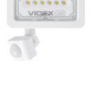 LED прожектор VIDEX F2e 20W 5000K з датчиком руху та освітленості, VL-F2e205W-S