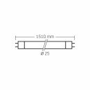 LED лампа VIDEX T8 24W 1.5M 4000K матова, VLE-T8-24154 LED лампа VIDEX T8 24W 1.5M 4000K матова, VLE-T8-24154