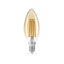 LED лампа TITANUM Filament C37 4W E14 2200K 220V бронза, TLFC3704142A LED лампа TITANUM Filament C37 4W E14 2200K 220V бронза, TLFC3704142A