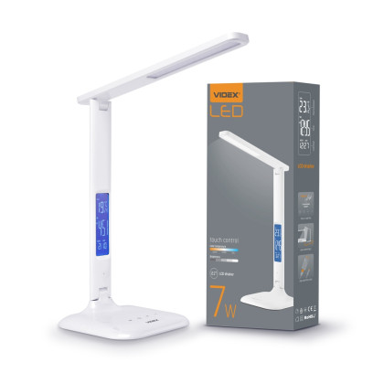 LED настільна лампа VIDEX  VL-TF05W 7W 3000-5500K, VL-TF05W