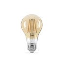 LED лампа TITANUM  Filament A60 7W E27 2200K 220V бронза, TLFA6007272A