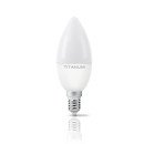 LED лампа TITANUM C37 6W E14 3000K, TLС3706143