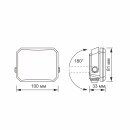 LED прожектор VIDEX F3 20W 5000K 220V Black, VLE-F3-0205B LED прожектор VIDEX F3 20W 5000K 220V Black, VLE-F3-0205B
