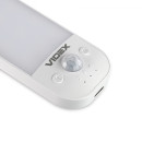 LED Світильник акумуляторний з датчиком руху VIDEX VL-NL014W-S, VL-NL014W-S