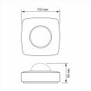 Датчик руху та освітлення VIDEX VL-SPC24W 220V 1200W, VL-SPC24W