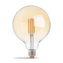 LED лампа VIDEX Filament G125FAD 7W E27 2200K дімерна, VL-G125FAD-07272