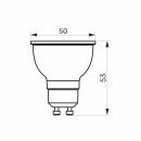 LED лампа TITANUM MR16 6W GU10 4100K 220V, TLMR1606104