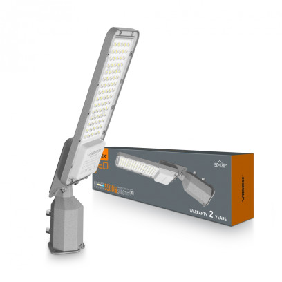 LED ліхтар вуличний VIDEX IP65 SLE17 50W 5500Lm 5000K 220V, VL-SLE17-0505