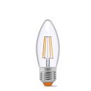 LED лампа VIDEX Filament C37F 4W E27 4100K, VL-C37F-04274