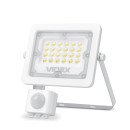LED прожектор VIDEX F2e 10W 5000K з датчиком руху та освітленості, VL-F2e105W-S
