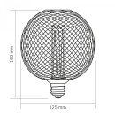 LED лампа VIDEX Filament VL-DWMC125150 4W E27 1800K White Chainmail style, VL-DWMC125150 LED лампа VIDEX Filament VL-DWMC125150 4W E27 1800K White Chainmail style, VL-DWMC125150