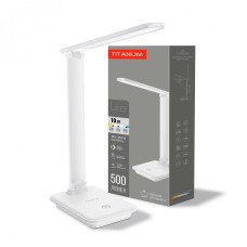 LED лампа настільна TITANUM 10W 3000-6500K біла